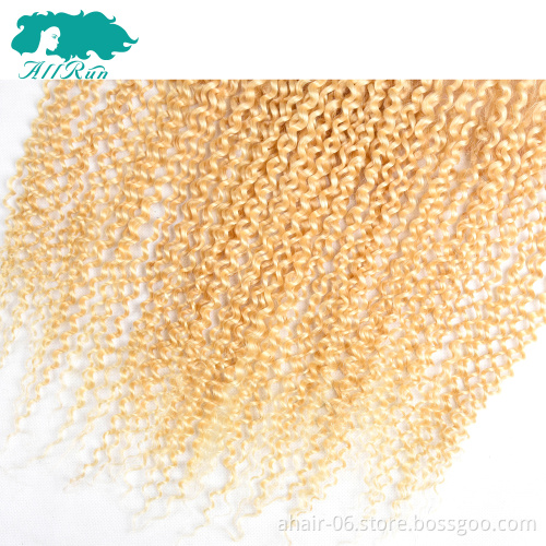 High Quality Ready Made Hair Bulk , 13x4 613 Swiss Lace 100% Brazilian Human Hair Jerry Curl 10"-20" Lace Frontal With Gifts